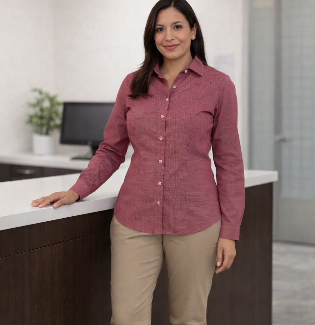 Uniformes Empresariales Blusa manga larga
