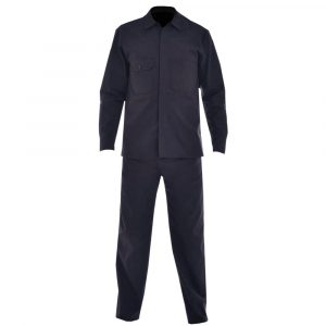 Conjunto Gabardina Camisola y Pantalon azul marino